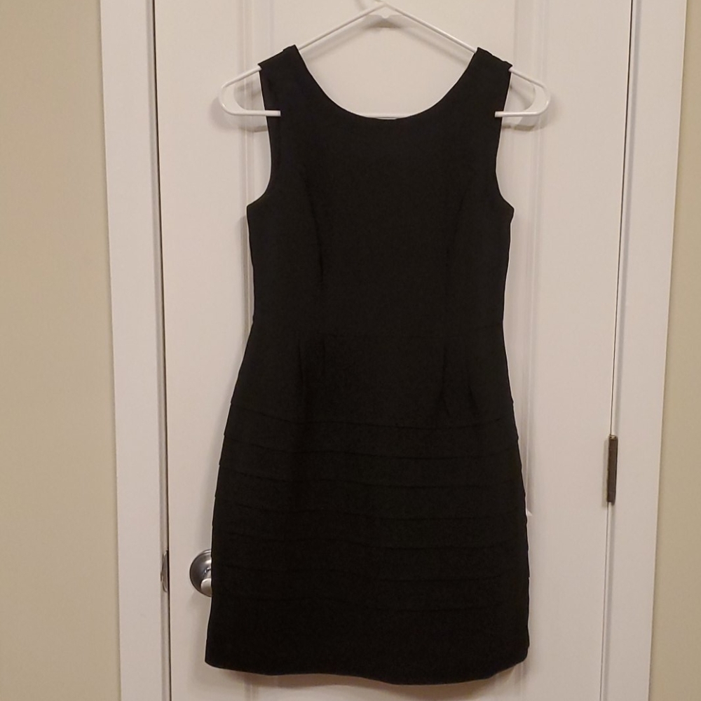 Loft Petit Black Dress